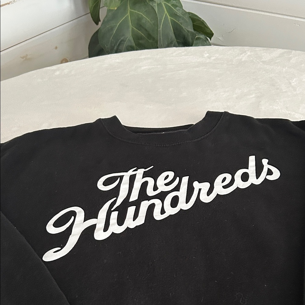 The Hundreds Black Crewneck Sweater - Picture 5 of 12